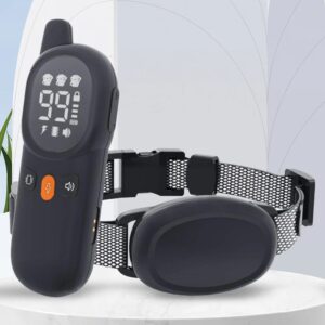 dog accessories Rechargeable 800M Dog Training Collar with Sound, Vibration & Shock Features