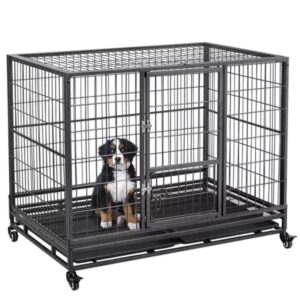dog accessories Deluxe Indoor/Outdoor Dog Kennel and Crate Playpen