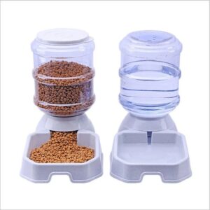 Cat & maine coon 3.8L Large-Capacity Automatic Pet Feeder and Water Dispenser for Dogs and Cats