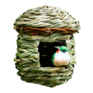 Bird Care Hand-Woven Bird Nest Cage