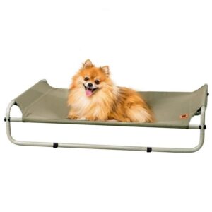 dog accessories Elevated Dog Bed with Sturdy Double Rod