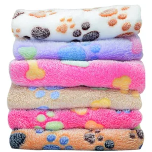 dog accessories Deluxe Dog Paw Blanket
